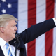 Donald Trump at a rally in Virginia in October (Photo by Win McNamee/Getty Images)